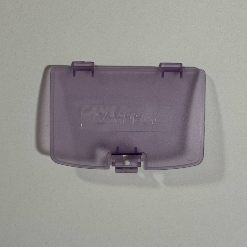 Game Boy Replacement Back Battery Cover - Atomic Purple - Picture 2 of 3